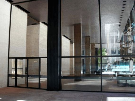 seagram building base